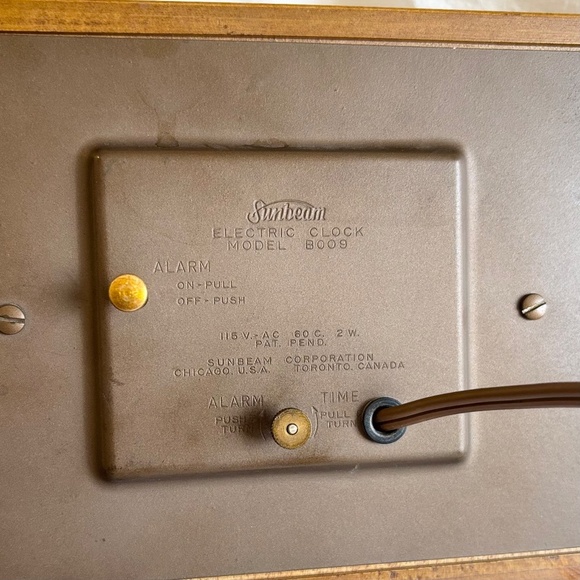 MCM Alarm Clock ‼️SOLD ELSEWHERE ‼️ - Picture 4 of 8